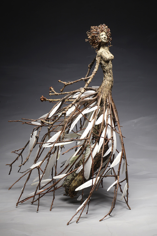 The One Life We Have 22x13x14 $2300 at Hunter Wolff Gallery